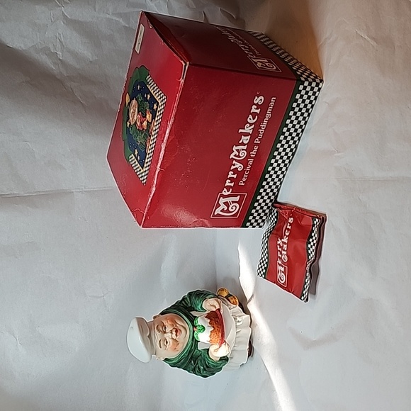 Dept 56 Merry Maker Percival the Puddingman - Picture 1 of 4